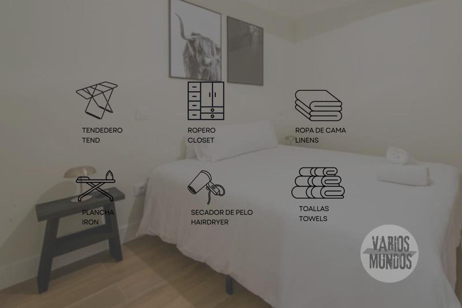Cozy Y Centrico Apt Para 6Pax En Plaza Del Carmen E2 Мадрид Экстерьер фото