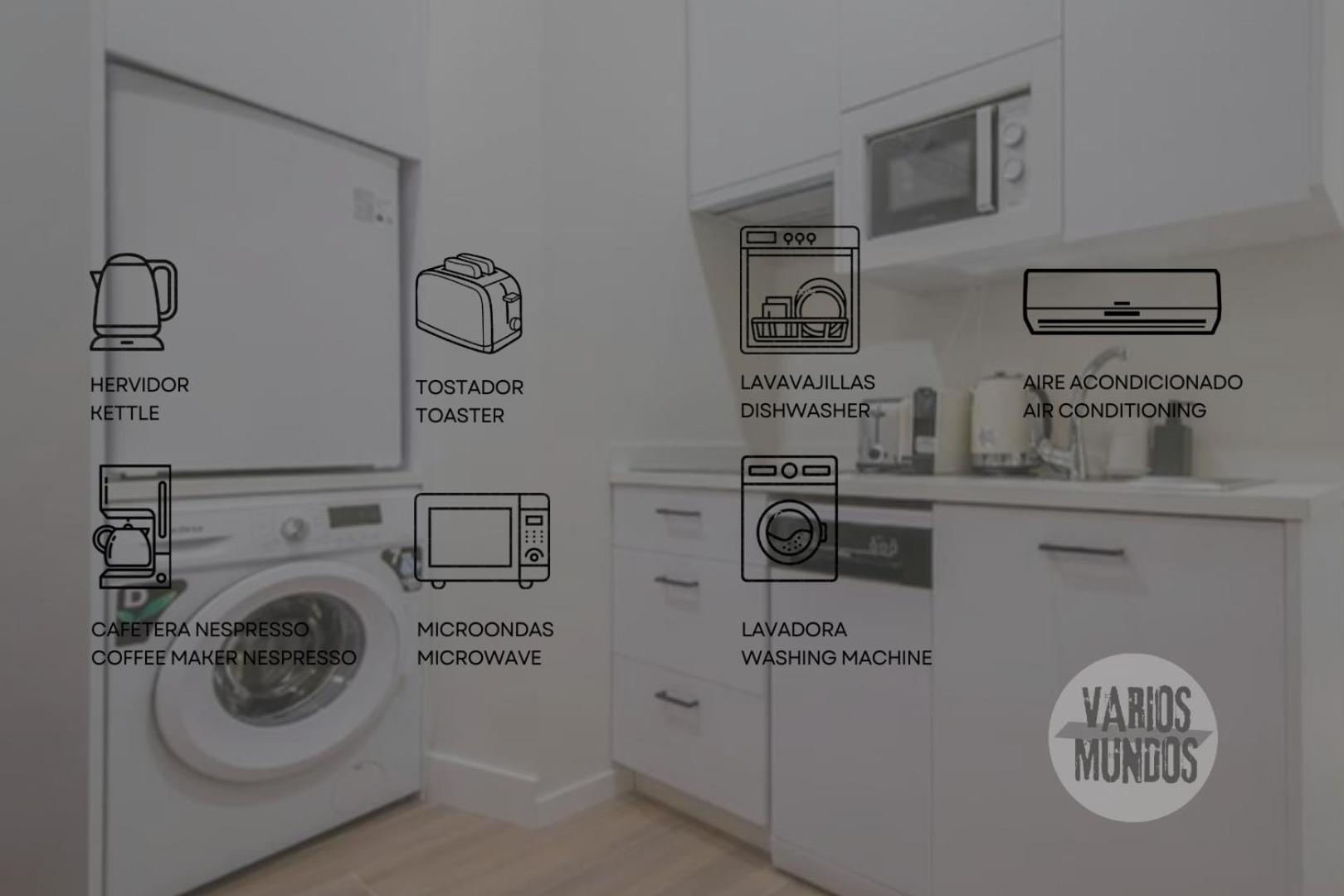 Cozy Y Centrico Apt Para 6Pax En Plaza Del Carmen E2 Мадрид Экстерьер фото